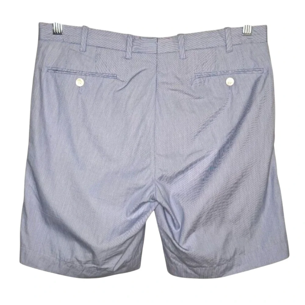 Polo Ralph Lauren Men's Blue Stripe‎ Chino Shorts Preppy Coastal Classic